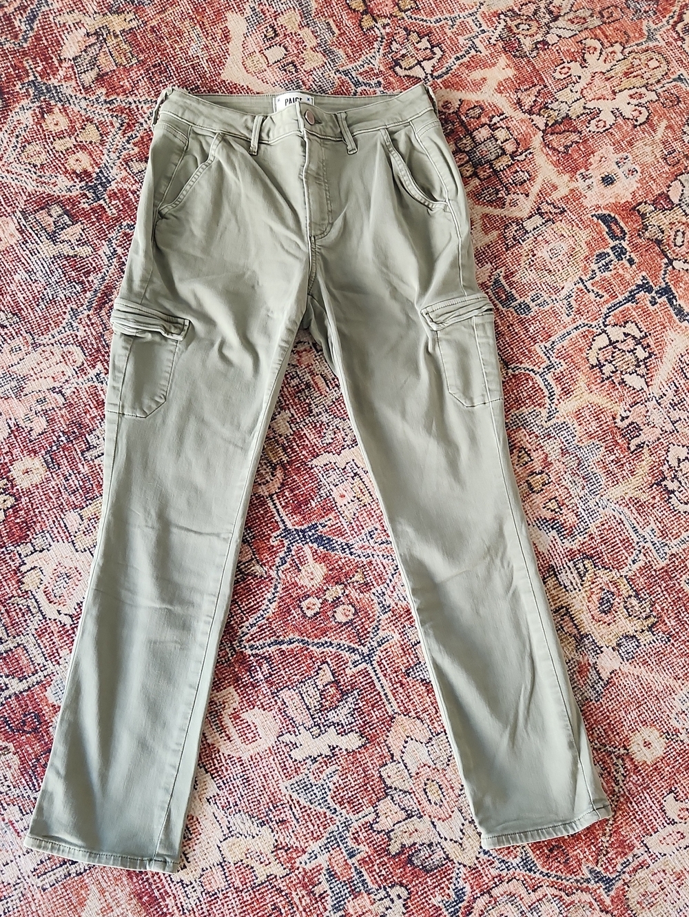 Paige Stretch Skinny Cargo Jeans
